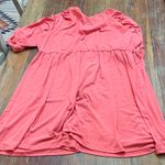 Torrid Coral Button-Down Dress w/ Roll Up Sleeves size 4X Photo 11