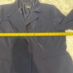 Metrostyle navy blue 4 button suit jacket blazer woman’s size 18 Photo 5