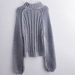 Free People  Sweetheart Chunky Knit Long Sleeve Sweater Photo 5