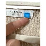 Anthropologie Sparrow Boucle Knit Color Block Wool Blend Sweater Jacket Sz S Black Photo 3