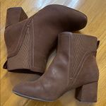 Torrid Square Toe Block Heel Chelsea Boot, Cognac Photo 2