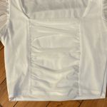 Pretty Little Thing  White Mesh Top Photo 2