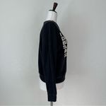 ZARA Trafaluc Black Crewneck Long Sleeves Sweatshirt, Sz Small Photo 5