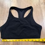 Vuori  Elevation Racer Bra Black Heather Sports Bra Photo 5