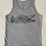Coachella 2018 Gray Graphic Tank Top Artist Lineup Size Small Photo 0