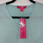 Lilly Pulitzer NWT Edina Crewneck Sweater in Whisper Blue Photo 12