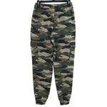 H&M Divided Camo Cargo Jogger Pants Elastic Waist Size 2 Photo 3