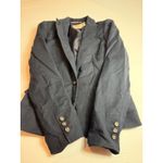 Banana Republic  Womens‎ Blue Blazer Jacket Career Business Casual Fitted Photo 6