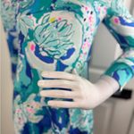 Lilly Pulitzer  Aquatic Garden Sophie Mini Dress Size Small . Photo 9