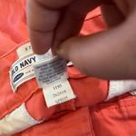 Old Navy Vintage Y2K Mid Rise Capri Straight Leg Pant Coral 4 Photo 3