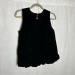 Madewell NWT Black Sleeveless Crewneck Bubble Top Size XS Photo 1