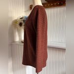 Speckled Long Sleeve V Photo 2