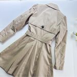 H&M Classic Trench Coat Peacoat Ceam Tan Beige Photo 2