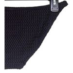 ANDIE NWT  Demi Moore X The Tropez Crochet Bottom Mid Rise Med Coverage M Black Photo 6