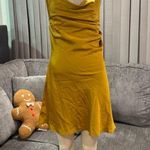 🌸AMTIOUS chain satin dress ✨ Yellow Size M Photo 2