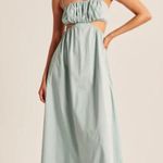 Abercrombie & Fitch Abercrombie Bubble Top Maxi Dress Photo 0