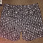 CHAPS NWT  Ladies size 12 navy/white print shorts Photo 4