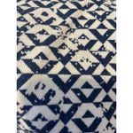 Architect Womens Geometric Print Shorts Size 20W Blue & White Cotton/Spandex Photo 3