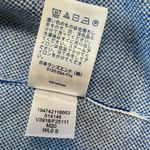 Lands' End Multicolor Color Block Open Cardigan Blue Orange White Pockets Artsy S Photo 9