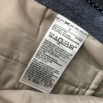 Banana Republic  Womens Avery Pants Cotton Linen Blend Ankle Crop Gray 2 Photo 3