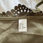 Never worn: green cut out cropped festival top Photo 5