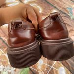 Kelsi Dagger  Brown Loafers with Gold Accent Photo 7