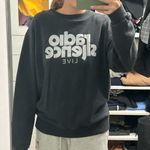 Brandy Melville Black Graphic Sweatshirt Photo 0