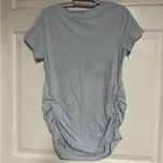 Old Navy Light Blue Women's Maternity Top Size Photo 4