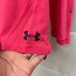 Under Armour EUC women’s pink blue long sleeve heat gear active athletic shirt S Photo 1