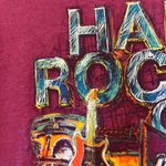 Hard Rock Cafe  ORLANDO Florida Women’s Babydoll Tee Short Sleeve T-Shirt Large Photo 3