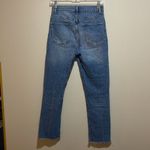 Reformation Liza Button Fly High Waist Raw Hem Malta Wash Jeans Size 26 Photo 9