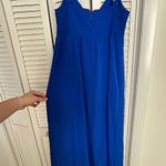 Navy Blue Prom Dress Size M Photo 1