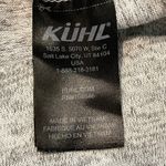 Kuhl Lea Grey‎ Cowl Neck Pullover Long Sleeve Thumb Hole Top Womens Small Gray Photo 6