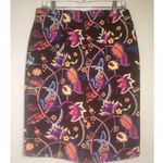 Philosophy  stretch floral paisley pencil skirt 8 Photo 2