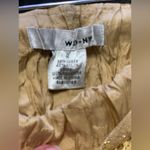 WD.NY Gold Lace Ruffled Maxi Skirt. Size Photo 3