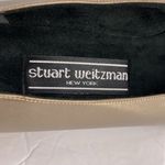 Stuart Weitzman Vintage 80's Muted Bronze Leather Mid Heel Pumps Size 8 W Photo 6