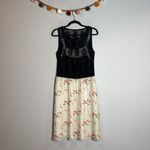 Anthropologie  Girls from Savoy silk patterned dress Photo 2