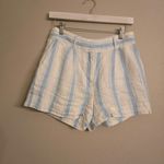 frame denim FRAME Striped Linen Shorts‎ Photo 1