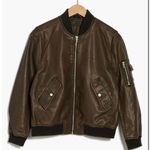 BLANK NYC Faux Leather Bomber Jacket Photo 2