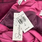 Strapless Pink Sequin Prom Dress Size 2 Photo 1