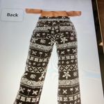 Cali 1850  linen rayon lounge pants elastic tie waist Photo 1