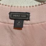 J.Crew Point Sur V-Neck Ruffle Midi Dress Flutter Sleeve Blush Pink Size 2 Photo 4