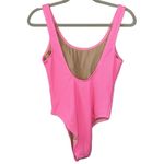 Cotton On Low Back Scoop Neck Pink One Piece Swimsuit Size M Size M Photo 2