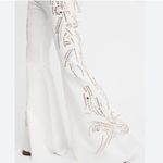 Free People NWT  float on crystal embellished flare jeans Photo 2