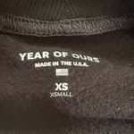 Year Of Ours Mock Neck Sweatshirt In Black Photo 12