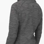Lululemon Radiant Jacket II Full Zip Funnel Neck Heather Gray 4 Running Gym Photo 1