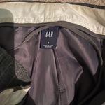 Gap Womens gray white striped Capri pants Photo 2