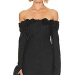 ANNA OCTOBER Vanda Dress in Black Photo 1