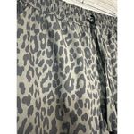 Half Moon Modern Movement Woman's M Joggers Animal Print Green Black Pockets Size M Photo 1