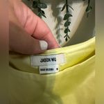 Jason Wu  Women’s Satin Yellow Bustier Crop Top/Sz:M/NWT Photo 2